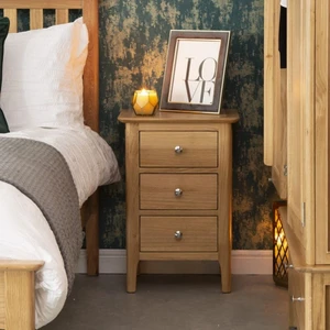 Emilia 32 cm 3 Çekmeceli Komodin