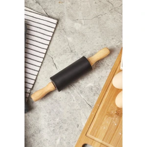 Silicone Bambu Sap Merdane 22CM-SIYAH