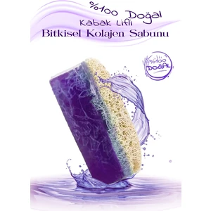 %100 Doğal Kabak Lifli Bitkisel Kolajen Sabun 120 gr