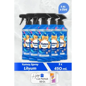 Lilyum Sprey5'li 450 ml + Pamuk