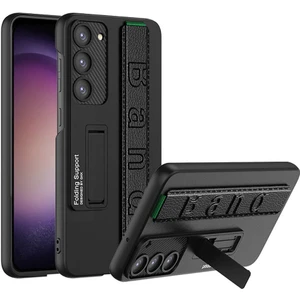 Samsung Galaxy S24 Uyumlu El Tutamaçlı Standlı Mat Görünümlü Telefon Kılıfı Kapak