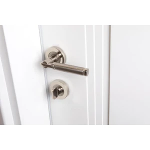 Eveo Kapı Kolları Rozetli Nikel Parçalı Wc Kapı Kolu