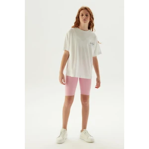 Kız Çocuk Beyaz T-Shirt