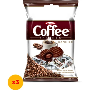 Coffee Intense Kahve Aromalı Sert Şeker 350 G x 3