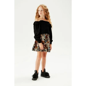 Kız Çocuk Desenli Etek 23FW1TJ4302