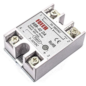 SSR-40DA SSR Solid State Röle 40A (Katı Hal Rölesi)
