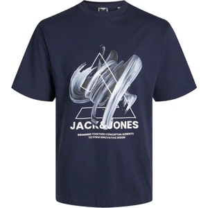 Jack & Jones Tint Crew Neck Erkek Lacivert Yuvarlak Yaka Tişört