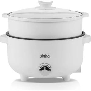 3 Litre Çok Fonksiyonlu Buharlı Pişirici Güveç, Pilav, Çorba, Haşlama 700W SCO-5061