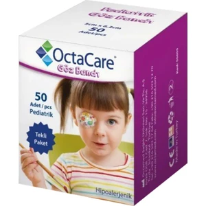 Pediatrik Desenli Kız Çocuk Göz Pedi 5Cm X 6,2Cm - 50 Adet