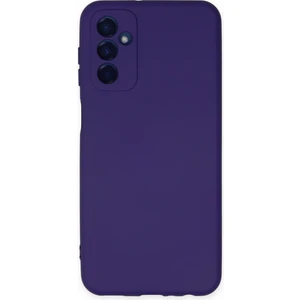Samsung Galaxy A04S Uyumlu Lansman Seri Arka Koruma Kılıf - Derin Mor