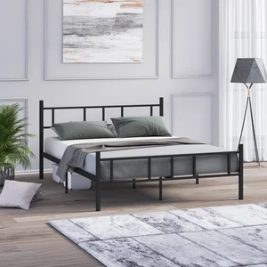 Metal Karyola, Akın Metal Karyola, 160X200 cm Siyah, Ferforje Karyola