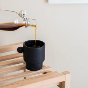 Beige & Stone Colorfull Coffe Collection Top Kulplu El Yapımı Seramik Kupa