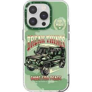 Rock Space iPhone 14 Pro Max Peace Elite Serisi Kılıf Yeşil