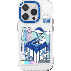 Rock Space iPhone 14 Pro Peace Elite Serisi Kılıf Mavi