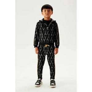 Erkek Çocuk Desenli Eşofman Üstü 23Fw1Nb3438