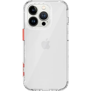 Rock iPhone 14 Air Serisi Şeffaf Silikon Kılıf Beyaz