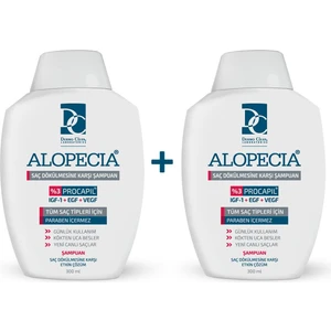 Dermo Clean Alopecia Procapil ve Igf Içerikli Saç Dökülmesine Karşı Şampuan 300 ml - 2'li Set