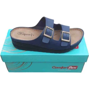 Comfort Flex Önü Açık Ortopedik Lüks Monte Terlik
