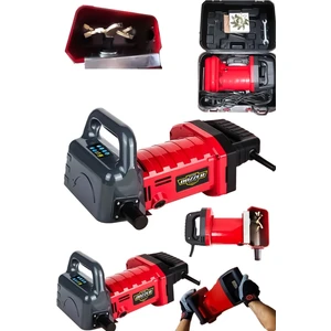 Alman Karl 9800 Watt Ağır Kullanım Turbo Kesicili Motor Korumalı Makroza Tip Kanal Açma Makinesi