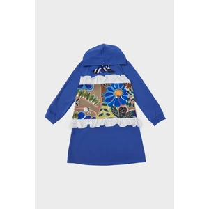 Lia Lea Kız Çocuk Mavi Elbise 23FW0L02011