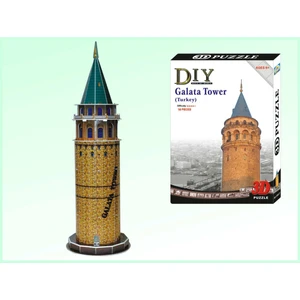 Galata Tower Galata Kulesi 3D Puzzle 3 Boyutlu Maket Yapboz