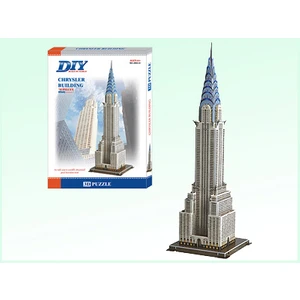 3D Puzzle 3 Boyutlu Maket Amerika Newyork Manhattan Chrysler Building Crysler Binası