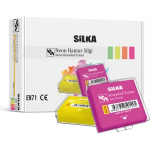 Hamur Silgi Neon Renk ART 26R 12 Adet