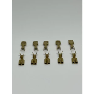 10 Adet 4,8 mm Dişi Fiş Tırnaksız Terminal Kablo Ucu SF2D