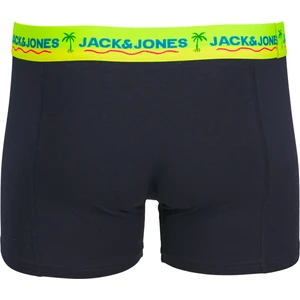Jack & Jones Jacthomas Solıd Trunks 3 Pack Erkek Lacivert Boxer 12250609-NavyBlazer