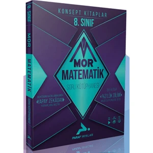 Paraf Yayınları 8. Sınıf Mor Matematik Soru Kütüphanesi