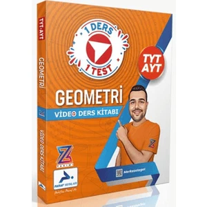 Paraf Yayınları Z Takım TYT AYT Geometri Video Ders Anlatım Kitabı