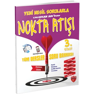 Çalışkan Arı Yayınları 3.Sınıf Nokta Atışı Soru Bankası