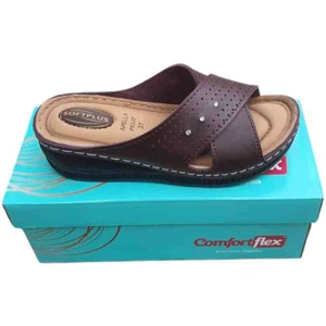 Comfort Flex Önü Açık Ortopedik Lüks Monte Terlik