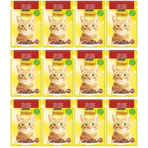 Sığır Etli Soslu Yaş Kedi Maması 85 gr x 12 Adet