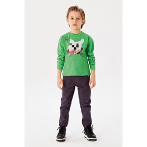 Erkek Çocuk Yeşil T-Shirt