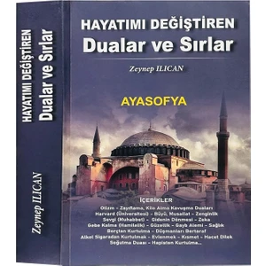 Hayatımı Değiştiren Dualar ve Sırlar  Ayasofya  - Zeynep Ilıcan  Arapçası, Meali ve Türkçe Okunuşu