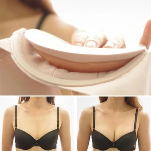 1 Çift Bikini Üstü Silikon Meme Implantları Sutyen Ekleme Mayo Kaymaz Viskon Göğüs Pedi - Intl (Yurt Dışından)