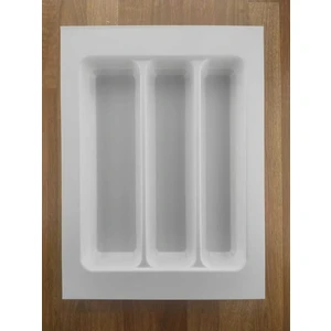 Gör Seç 37X49 cm Çekmece Içi Beyaz Kaşıklık Kepçelik Mutfak Çekmece Düzenleyici Organizer (33*40 A Kesilebilir)