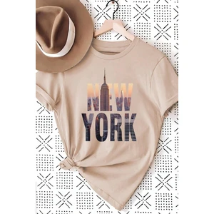 Only Trendwear  Unisex New York Baskılı Oversize Tshirt