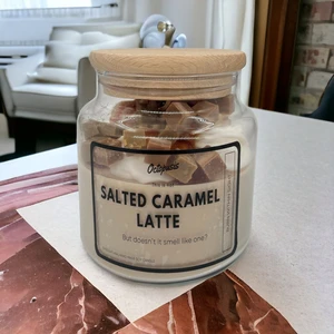 Özel Tasarım Mum Serisi No:1 Salted Caramel Latte