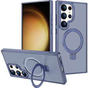 Seashell Digital Samsung Galaxy S24 Ultra Magsafe Şok Geçirmez Tpu+Pc Uyumlu Telefon Kılıfı (Yurt Dışından)