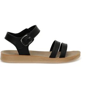 158659.Z4Fx Siyah Kadın Comfort Sandalet