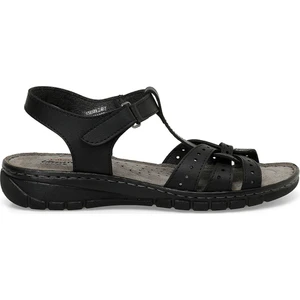 158589.Z4Fx Siyah Kadın Comfort Sandalet