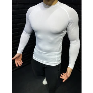 Uzun Kollu Spor Body Fit Beden Erkek Tişört Kompresyon Body