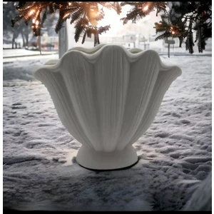 Masculin Tasarım Midye Vazo