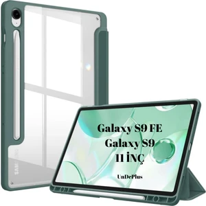 Samsung Galaxy Tab S10 Lite FE/S10/S9 FE/S9 Kılıf Grafiti Şeffaf Kalem Bölmeli(12.4inç Değildir)