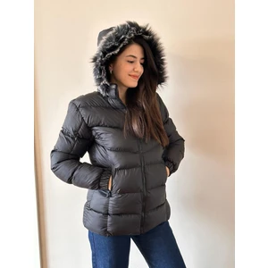 Foni Fashion Kapüşonu Çıkabilir Basen Altı Şişme Mont