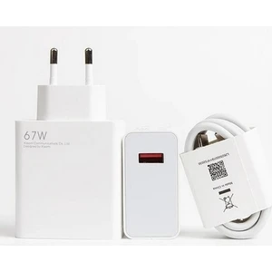 Xiaomi Uyumlu Mi 67W Hızlı Şarj Aleti Adaptör+Kablo Set 67W