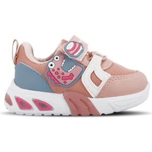 Panama Kız Çocuk Sneaker Ayakkabı Açık Gri / Mor