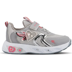 Paolıno Kız Çocuk Sneaker Ayakkabı Gri